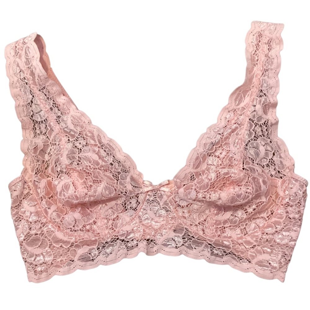 34B Vintage Bestform Pale Pink Lace Underwire Bra Style‎ 6328